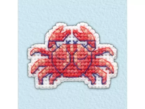 Набор для вышивания «Значок. Краб»