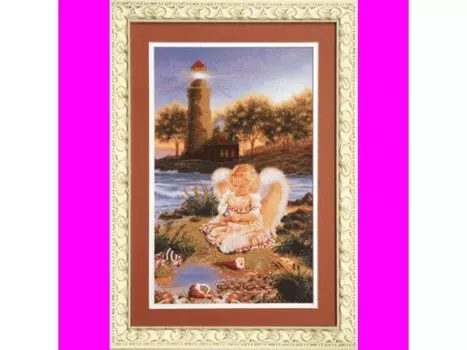 Набор для вышивки бисером «Ангел с жемчужиной»