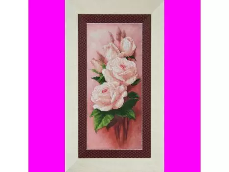 Набор для вышивки бисером «Чайные розы»