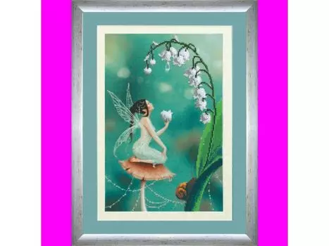 Набор для вышивки бисером «Фея ландышей»