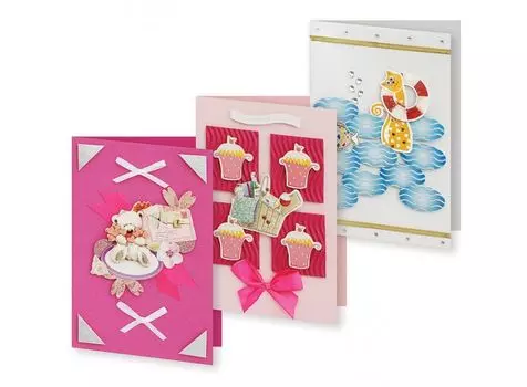 Набор из 3-х открыток «Маскарад»