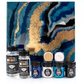 Набор Resin Art - 6, ALX Studio