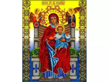 Набор вышивки бисером «Богородица Всецарица»