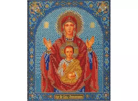 Набор вышивки бисером «Богородица Знамение»