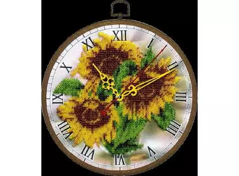 Набор вышивки бисером «Часы. Желтое настроение»