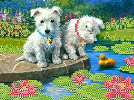 Набор вышивки бисером «Давай дружить»