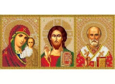 Набор вышивки бисером «Домашний иконостас»