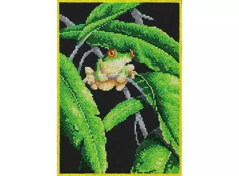 Набор вышивки бисером «Древесная лягушка»