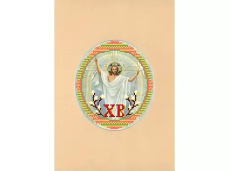 Набор вышивки бисером «Христос Воскрес»