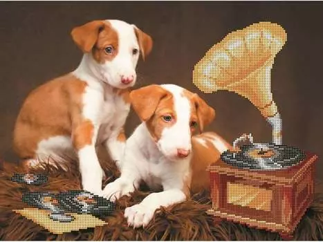 Набор вышивки бисером «Меломаны»