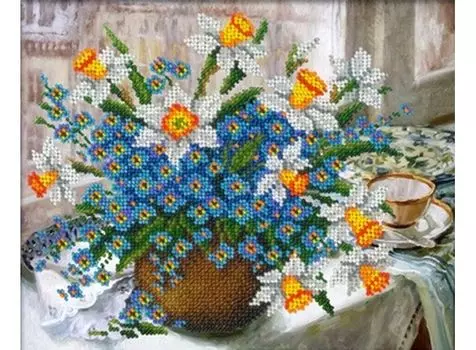 Набор вышивки бисером «Нежность весны»