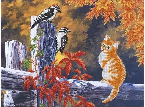 Набор вышивки бисером «Новые друзья»