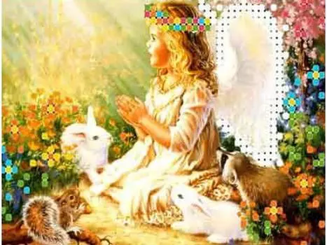 Набор вышивки бисером «Общение с природой»