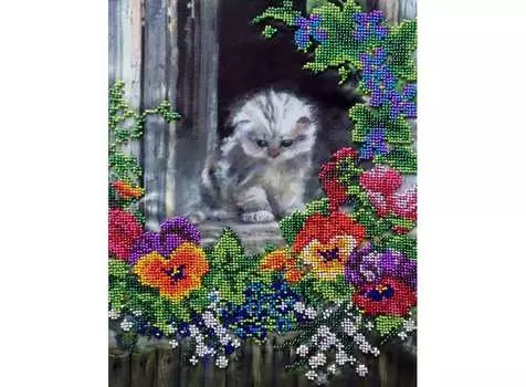 Набор вышивки бисером «Первая прогулка»