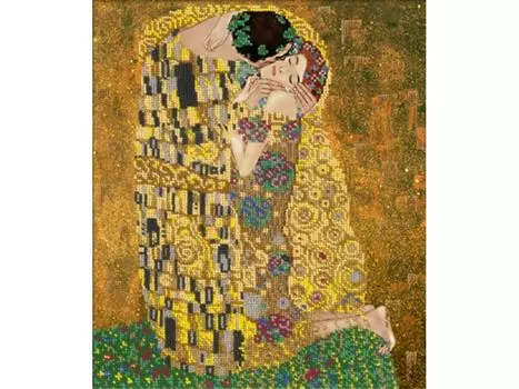 Набор вышивки бисером «Поцелуй» Густава Климта
