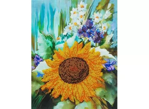 Набор вышивки бисером «Подсолнух»