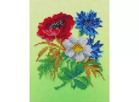 Набор вышивки бисером «Полевой букетик»