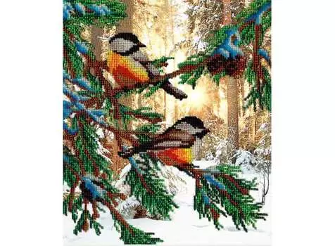 Набор вышивки бисером «Птички в лесу»