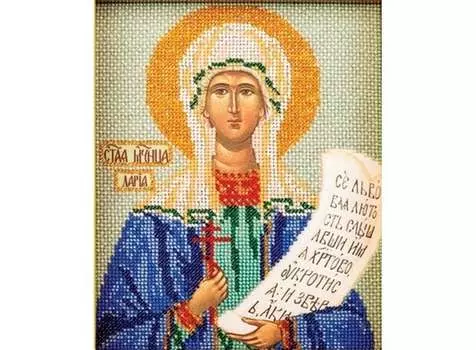 Набор вышивки бисером «Святая Дарья»