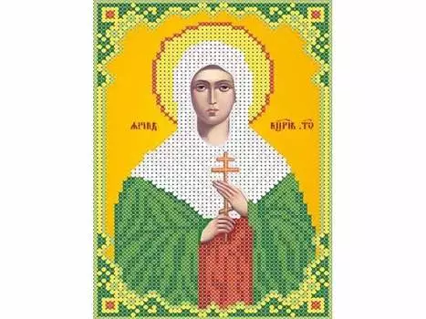 Набор вышивки бисером «Святая Дарья»