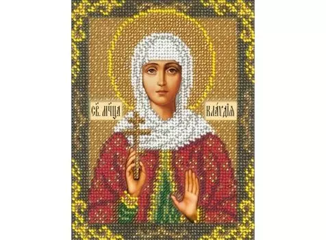 Набор вышивки бисером «Святая Клавдия»