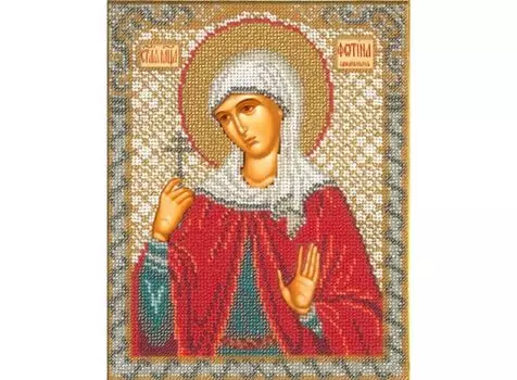 Набор вышивки бисером «Святая Светлана»