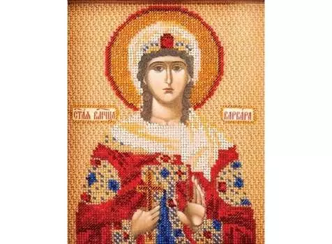 Набор вышивки бисером «Святая Варвара»