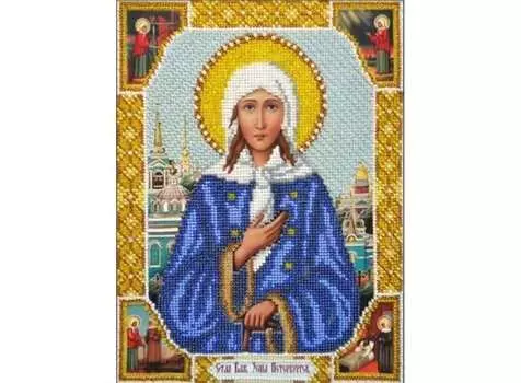 Набор вышивки бисером «Святая Ксения Петербургская»