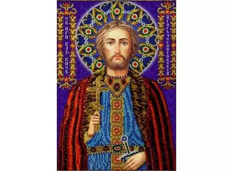 Набор вышивки бисером «Святой Игорь»