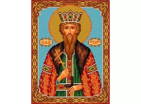 Набор вышивки бисером «Святой Вячеслав»