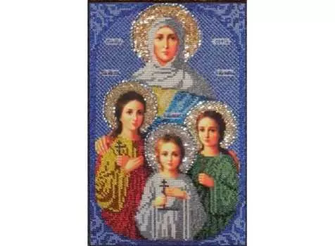 Набор вышивки бисером «Святые Вера, Надежда, Любовь и Софья»