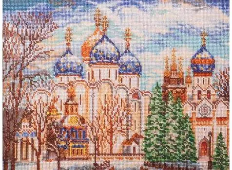 Набор вышивки бисером «Троице-Сергиева лавра»