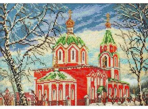Набор вышивки бисером «Успенский храм»