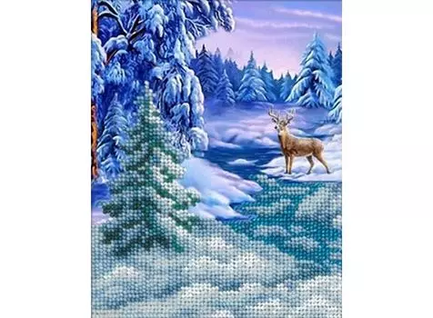 Набор вышивки бисером «В снежном плену»