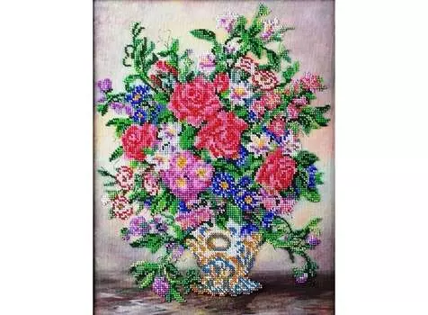 Набор вышивки бисером «Вальс цветов»