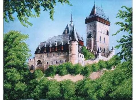 Набор вышивки бисером «Замок»