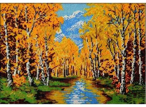 Набор вышивки бисером «Золотая осень»