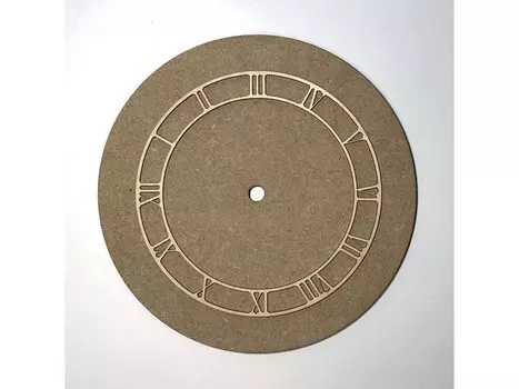 Накладной циферблат для создания часов, диаметр 18,5 см, 1 шт., ResinArt