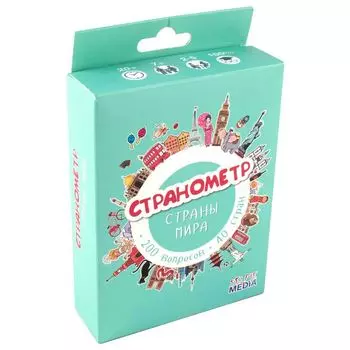 Настольная игра Selfie Media «Странометр: Страны мира»