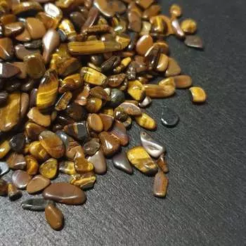 Натуральный камень Тигровый глаз (фракция 5-10 мм) 200 г, ResinArt