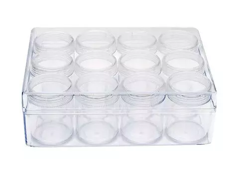 Органайзер для страз, 12 отд.