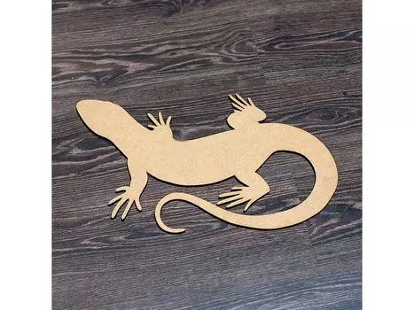 Основа для картины Саламандра (ящерица малая), 25х15 см, ResinArt