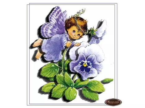 Папертоль «Ангел анютины глазки»