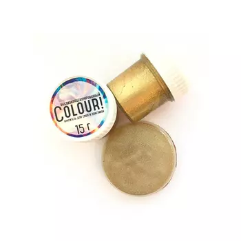 Пастоообразный краситель Colour! металлик золото 15 г, EpoximaxX