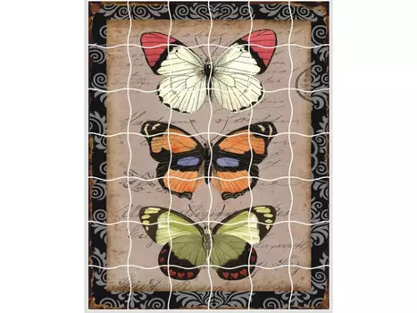 Пазлы-стикеры «Бабочки»