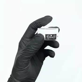 Перчатки нитриловые черные, 50 шт.