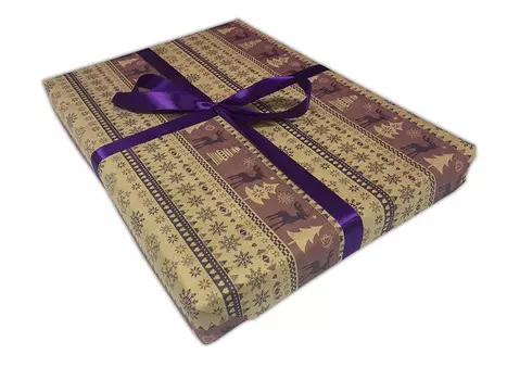 Подарочная упаковка «Скандинавский узор»