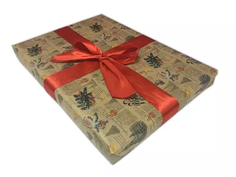 Подарочная упаковка «Заснеженный кремль»