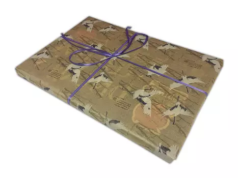 Подарочная упаковка «Журавли»