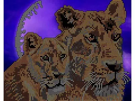 Принт для вышивки бисером № 57